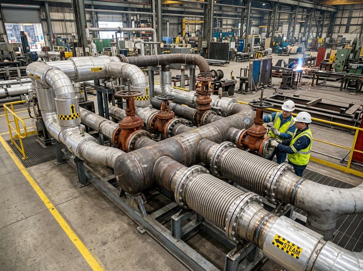 PROCESS PIPELINE INFRASTRUCTURE — BS Energy India industrial installation