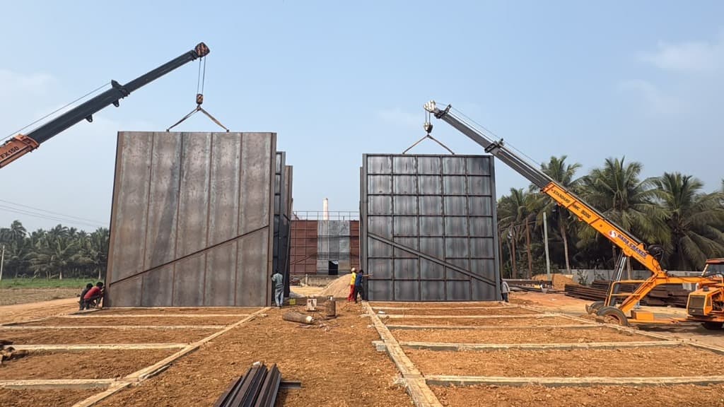 High-Capacity Heavy Crane Hoist